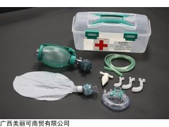 ENT-1003 台湾彦大一次性人工急救苏醒球套组儿童用简易呼吸器