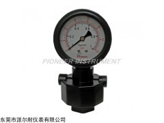 P-D2P-040G PCB设备专用63mmPP隔膜压力表