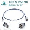 CLB510-SMAJ-NJ XINQY 原厂制造 SMA/N毫米波高频同轴线缆18G稳幅测试射频电缆组件 可定制