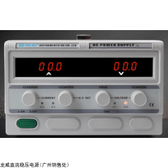龙威可调直流稳压电源LW-6030KD可调 60V30A稳流数显蓄电池充电