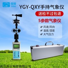 YGY-QXY 仪谷（YIGU） 手持式气象站便携式风速风向仪风速风向综合气象仪便携式检测仪 外包装(金属款)