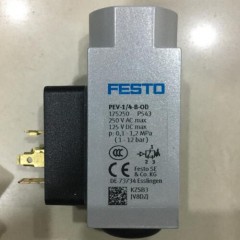 PEV-1/4-B-OD 进口Festo可调式压力开关数据表