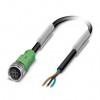 SAC-3P- 3,0-PUR/M12FS -1694499  傳感器/執行器電纜