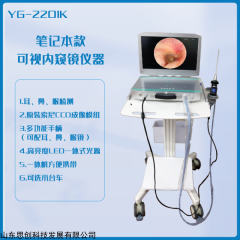 YG-2201K 可折叠笔记本款耳鼻喉内窥镜摄像系统