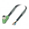 SAC-3P-10,0-PVC/M 8FR - 1403773  传感器/执行器电缆